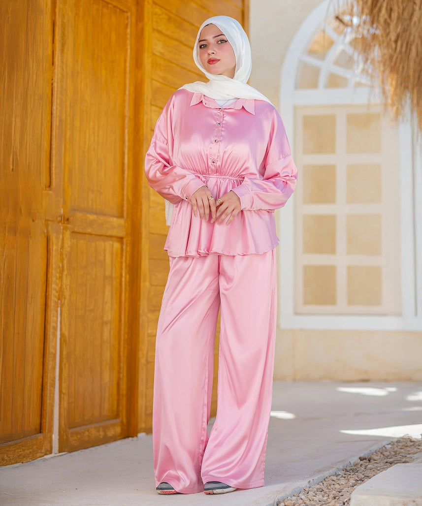 Mirly Satin Set