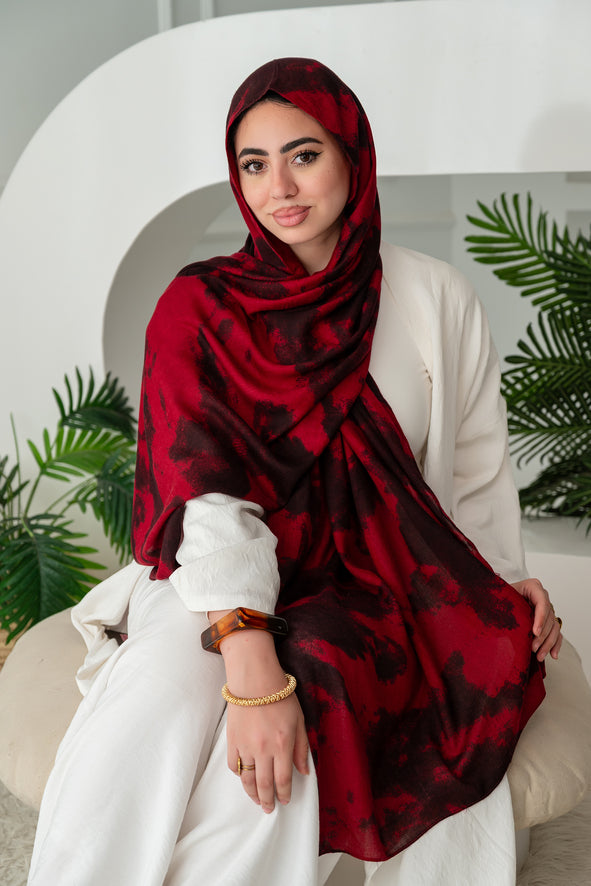 Cherry Modal Scarf