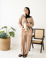 Linen Set - Beige