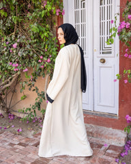 Linen Abaya – Beige