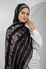 Velvet Shine Linen Scarf