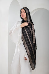 Golden Secret Linen Scarf