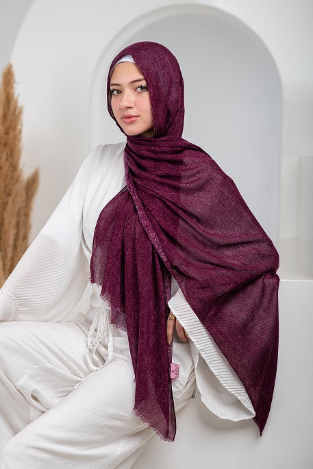 Foggy  Linen Scarf