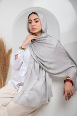 Foggy  Linen Scarf