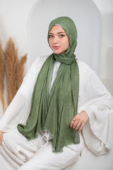 Foggy  Linen Scarf