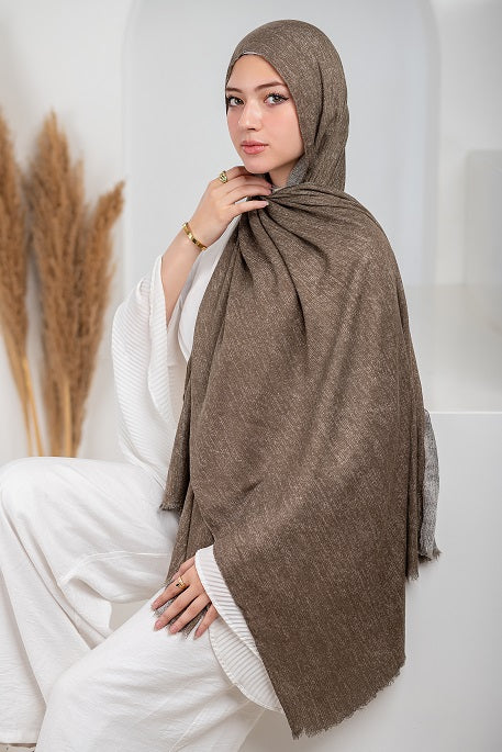 Foggy  Linen Scarf