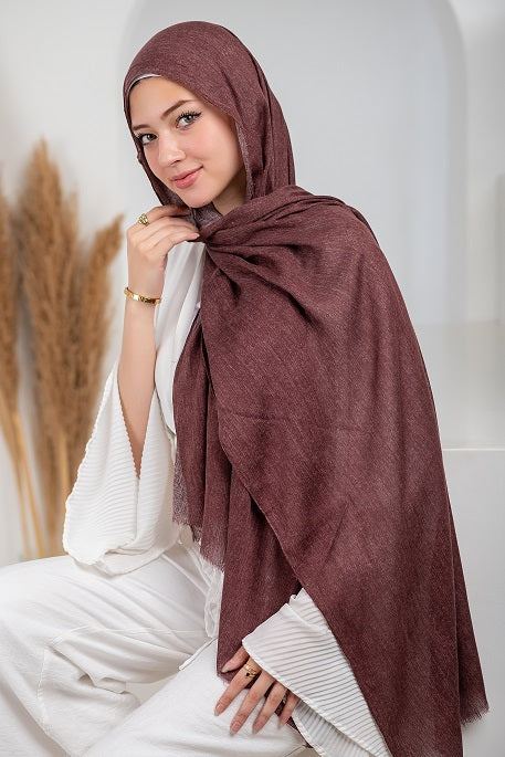 Foggy  Linen Scarf