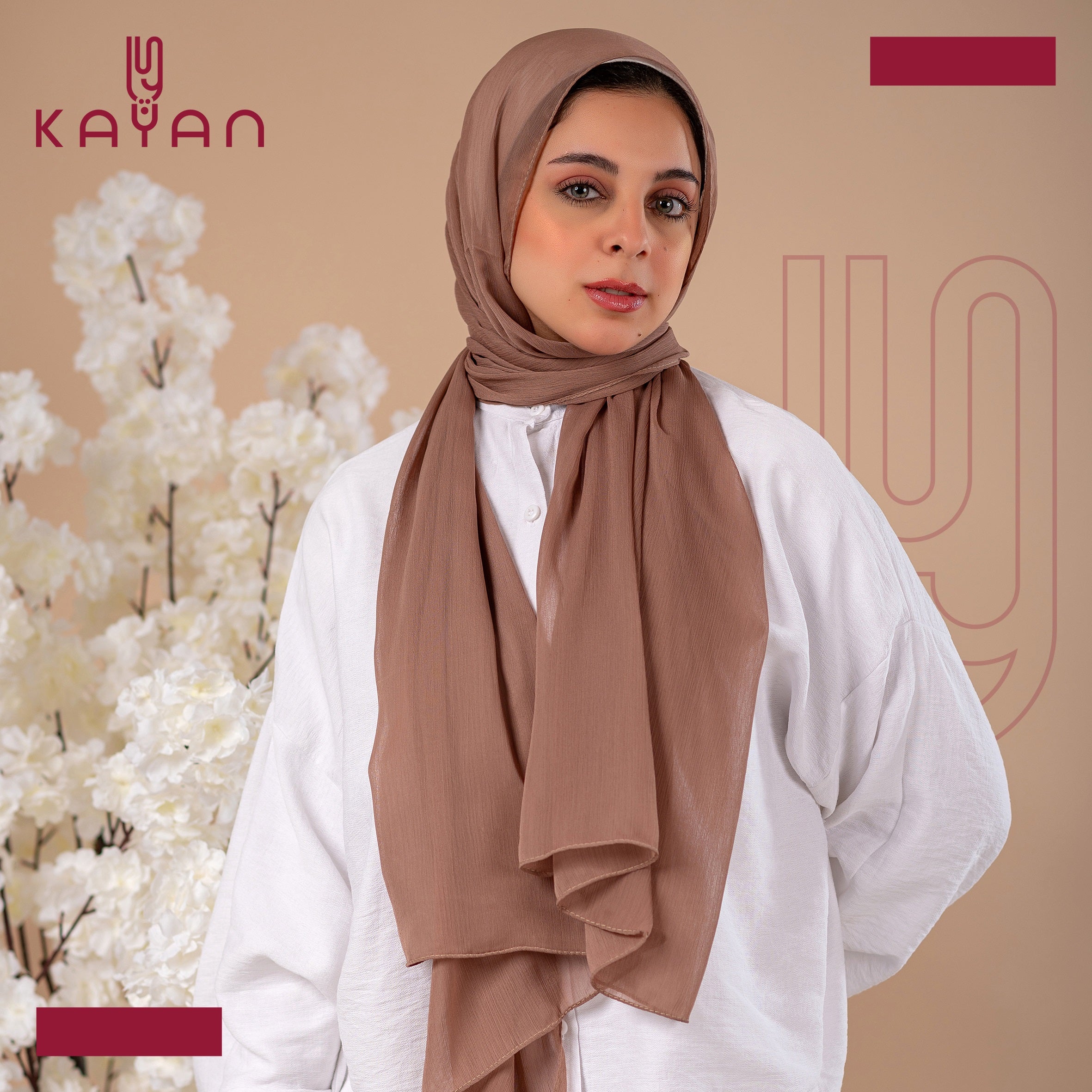 Chiffon Crinkle Plain
