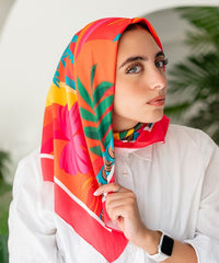 Fleura Square Scarf