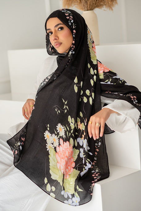 Floriva Cotton Scarf