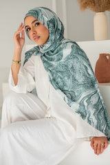 Marble Cotton Scarf