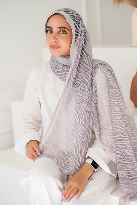 Kuwaiti Zebra Scarf