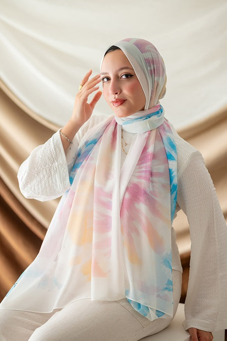 Seluna Printed Chiffon