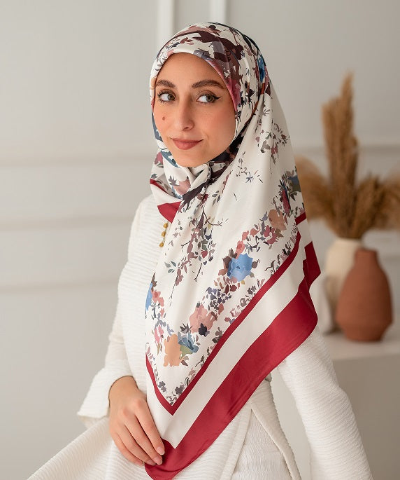 Coral Reef Square Scarf