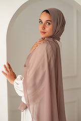 Crinkle Chiffon Shimmer Scarf