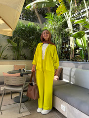 Breezy Linen Set Two Pieces