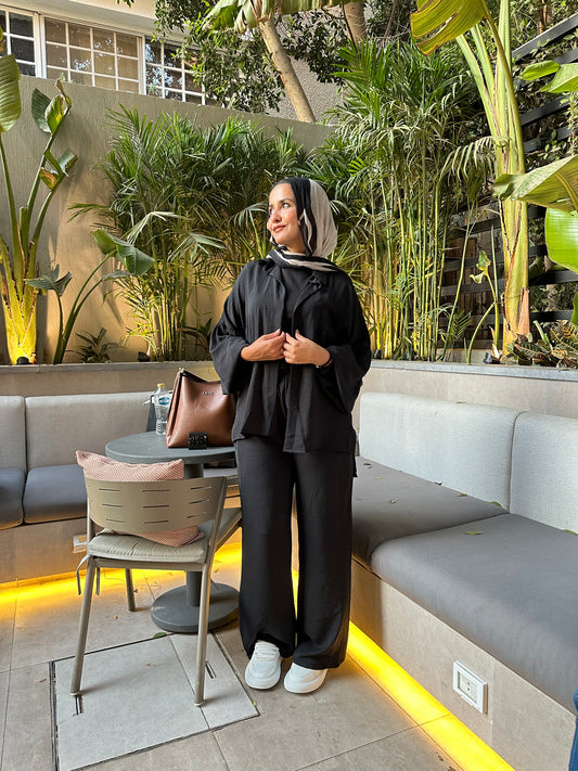 Breezy Linen Set Two Pieces