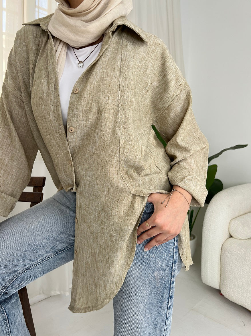 Breezy Linen Chemise