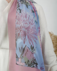 Pink Rose Scarf