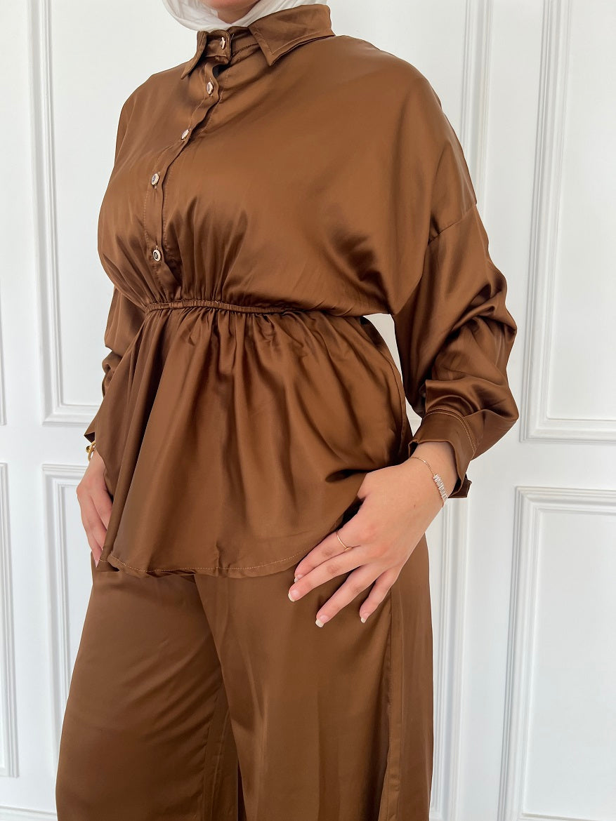 Mirly Satin Set
