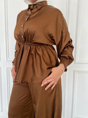 Mirly Satin Set