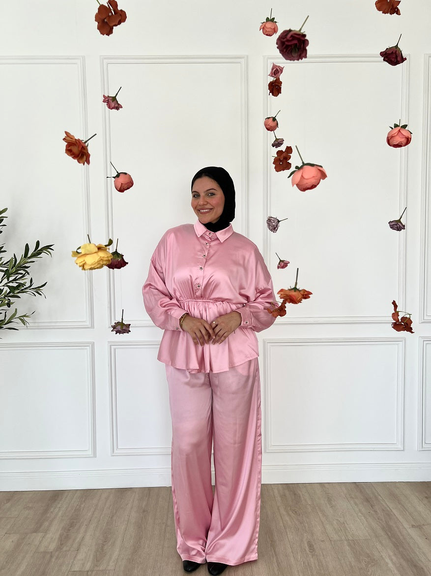 Mirly Satin Set