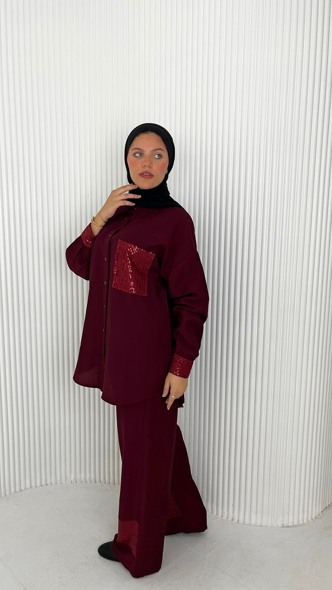 Golden Linen Set