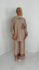Golden Linen Set