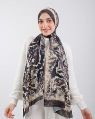 Printed Chiffon Scarf 2