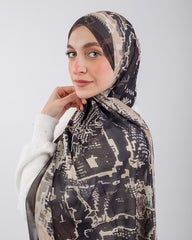 Printed Chiffon Scarf 2
