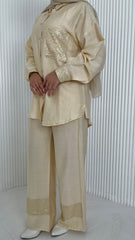 Golden Linen Set