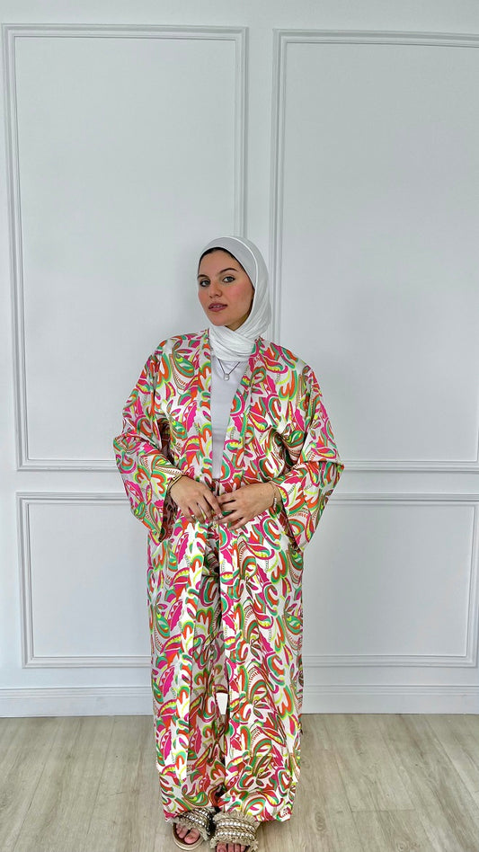 Radiant Satin Set