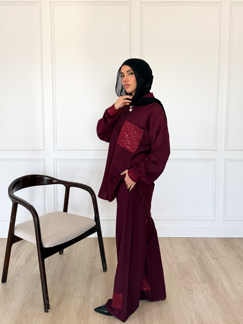 Golden Linen Set