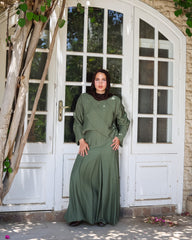 Ruffled Skirt Set