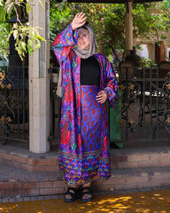 Solis Printed Satin Set
