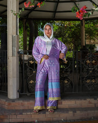 Vela Printed Satin Set