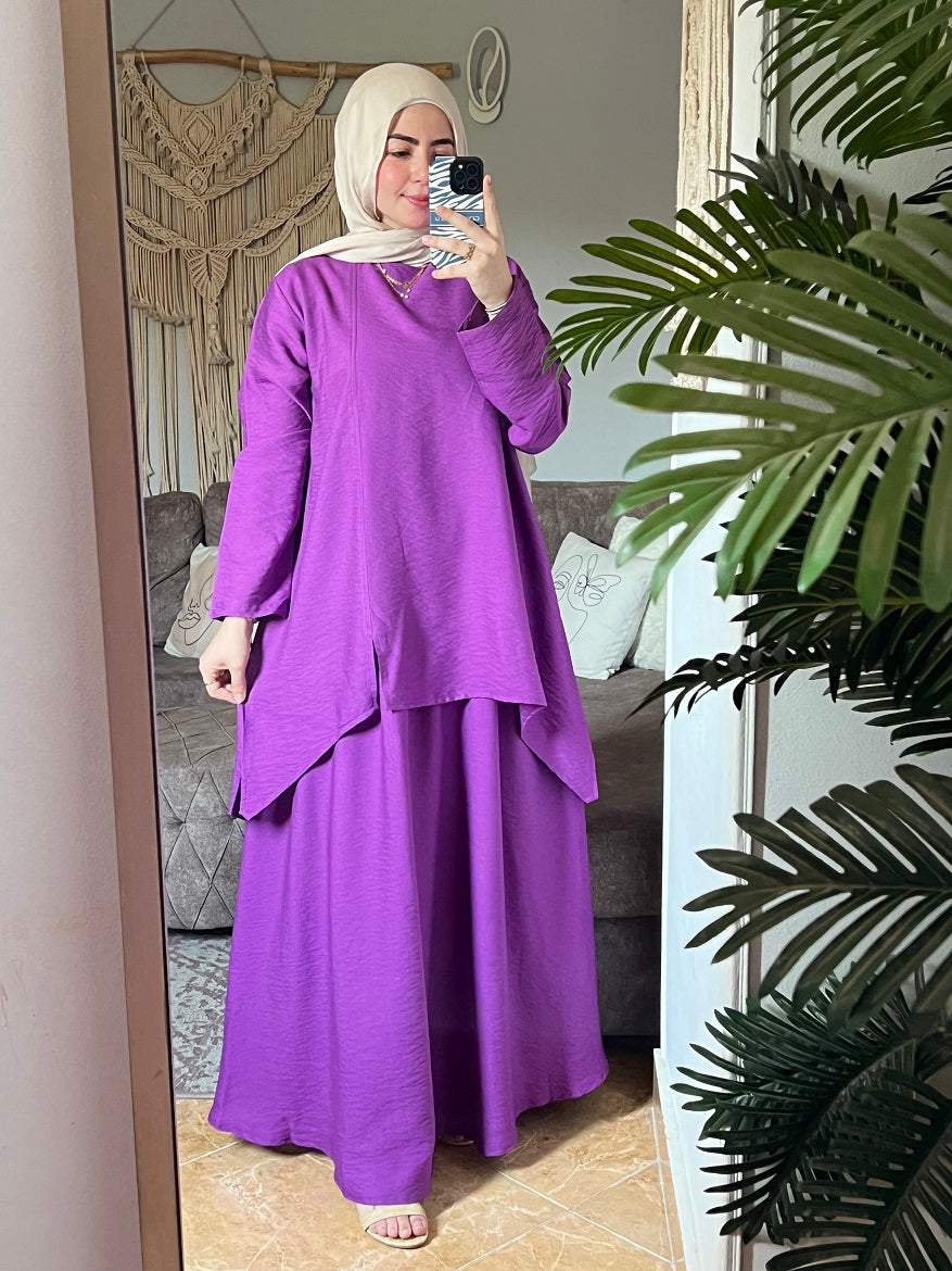 Modest Chic Set - Purple