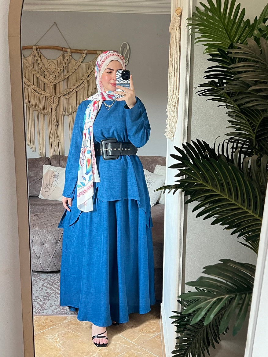 Modest Chic Set - Blue