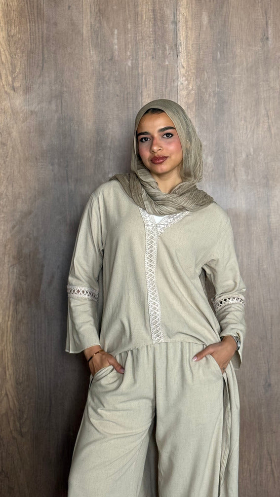 Flory Dentil Turkish Set