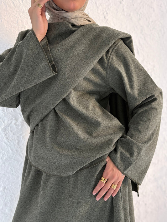 Gokh Set with Shawl