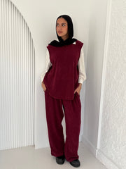 Sleeveless Turkish Set