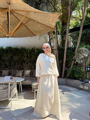 Turkish Linen Set with Skirt