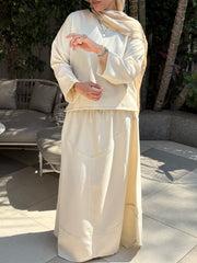 Turkish Linen Set with Skirt