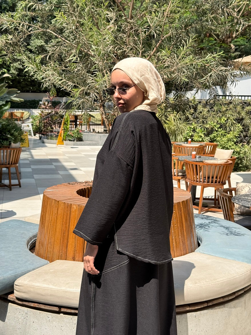 Turkish Linen Set with Skirt