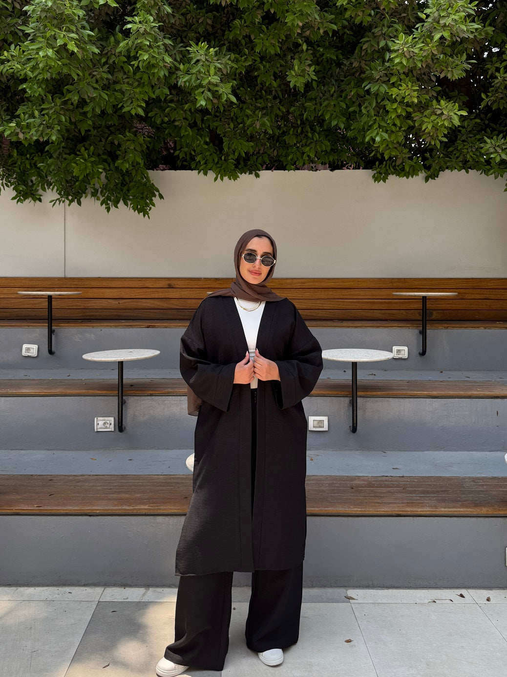 Wide Leg Linen Set