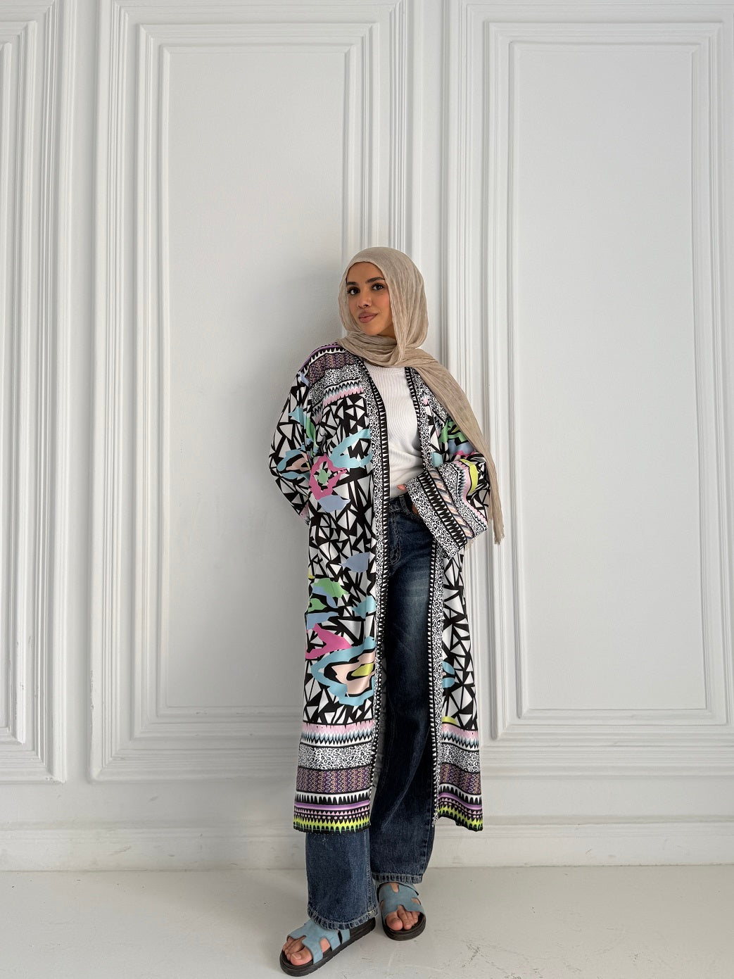 Satin Cardigan