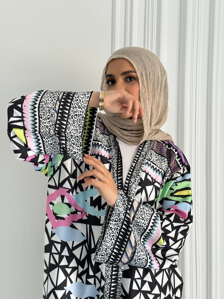 Satin Cardigan