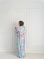 Satin Blossom Cardigan