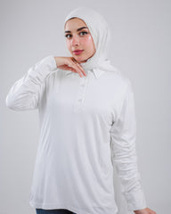 Chemise Sleeve Body – White