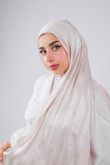 Soft Linen Scarf - Pastel Pink